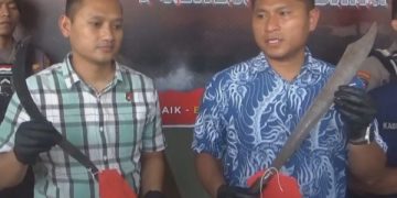 3 Remaja Jombang Bawa Celurit Siap Duel Ditangkap Warga (foto/ist)