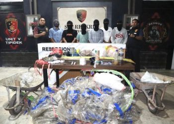 Kapolres Tulungagung Tangkap 6 ABG Niat Terbangkan Balon Udara