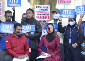 Peringatan hari lahir ke-22 Persatuan Penyandang Disabilitas dan Center Advokasi (Perpenca)