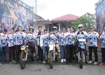 Bupati Jember Muhammad Fawait bersama forkopimda saat acara offroad