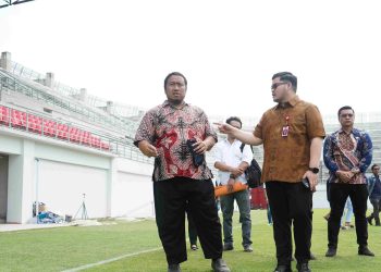 Mas Dhito Pastikan Pembangunan Stadion GDJ Selesai 2027, Ini Tahapannya. Foto : Dok. Pemkab Kediri
