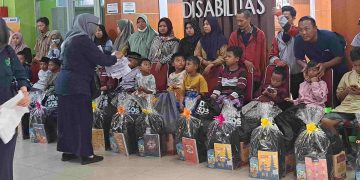 Suasana Peserta khitan massal di RSD dr Soebandi