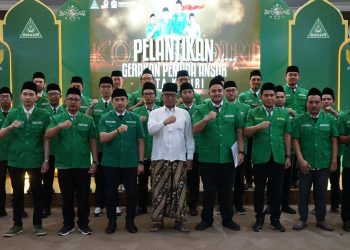 Hadiri Pelantikan PC GP Ansor Kota Kediri, Gus Qowim Ajak Sinergi Wujudkan Kota Kediri MAPAN. Foto : Dok. Pemkot Kediri