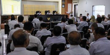 Siap Running Pertengahan Juli, Pemkot Kediri Gelar Rakor Pengelolaan Program Makan Bergizi Gratis. Foto : Dok. Pemkot Kediri