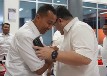 Mas Dhito Ajak Kapolres Baru Bersinergi Melayani Masyarakat Kabupaten Kediri. Foto : Dok. Pemkot Kediri