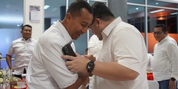 Mas Dhito Ajak Kapolres Baru Bersinergi Melayani Masyarakat Kabupaten Kediri. Foto : Dok. Pemkot Kediri