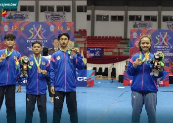 Peraih medali perdana porprov jatim IX cabor Taek Kwon Do Jember