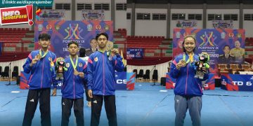 Peraih medali perdana porprov jatim IX cabor Taek Kwon Do Jember