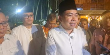 Bupati Jember, Muhammad Fawait saat acara Bunga Desaku di Desa Sidomulyo