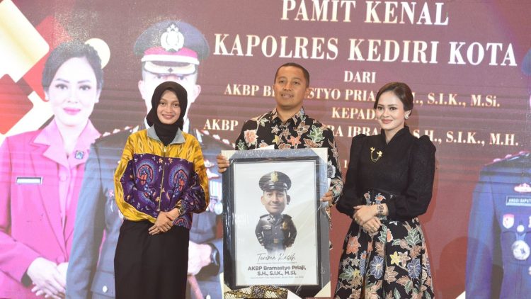 Pamit Kenal Kapolres Kediri Kota, Tetap Sinergi dan Kolaborasi Wujudkan Kota Kediri Mapan. Foto : Dok. Pemkot Kediri
