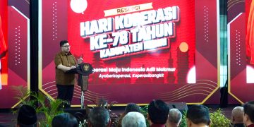 Mas Dhito Tegaskan Koperasi Merah Putih Tak Boleh Ditunggangi Politik. Foto : Dok. Pemkab Kediri