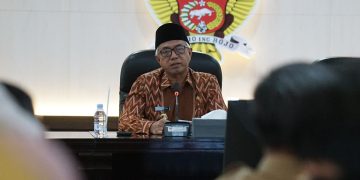 Gus Qowim Tekankan Upaya Penanggulangan Kemiskinan Harus Selaras. Foto : Dok. Pemkot Kediri