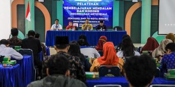 Tahun Ajaran Baru, Pemkot Kediri Masukkan Mapel Koding untuk Siswa SMP. Foto : Dok. Pemkot Kediri