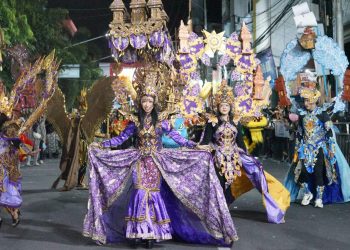 Gemerlap Apeksi Nite Carnival, Mbak Wali : Persembahan Khusus Untuk Tamu Kehormatan dan Masyarakat Kota Kediri. Foto : Dok. Pemkot Kediri
