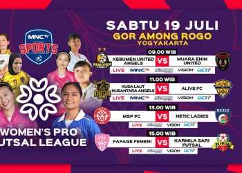 Saksikan Laga Big Match Kebumen United Angels vs Muara Enim United di MNCTV