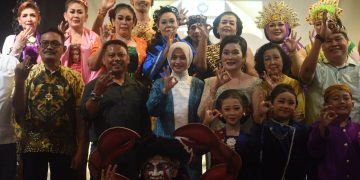 Pentas Ketoprak Rindu Budoyo Ajak Generasi Muda Lestarikan Budaya, Mbak Wali Beri Apresiasi. Foto : Dok. Pemkot Kediri