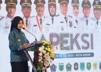 Mabk Wali saat Memberikan Sambutan. Foto : Dok. Pemkot Kediri
