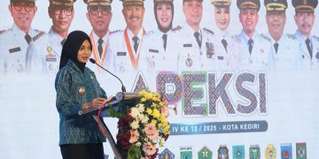 Mabk Wali saat Memberikan Sambutan. Foto : Dok. Pemkot Kediri