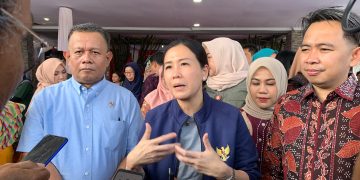 Wamen PPA RI Veronica Tan saat berkunjung ke Ledokombo