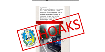 Beredar Kabar Jalan Trawas Pacet Longsor, Benar atau Bohong?