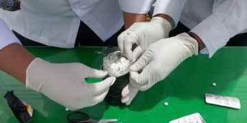 Penyelundupan Ribuan Butir Psikotropika di Lapas Tulungagung (foto/ist)