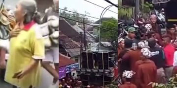 Viral Ricuh Sound Horeg di Karnaval Malang, Warganet: Pantesan Haram (foto Tangkapan Layar)