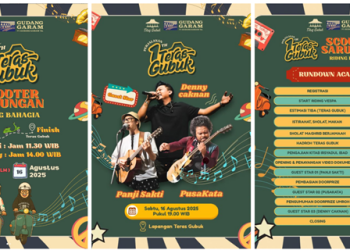 Riding Bahagia 1 Tahun Teras Gubuk Hadirkan Keseruan Menunggang Scooter
