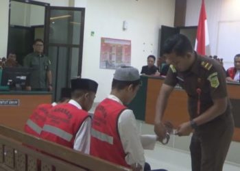 Terdakwa kasus pembunuhan yang sedang sidang di PN Jombang menolak restitusi