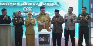 Resmikan Gedung Baru RSKK, Mas Dhito: Harus Diimbangi SDM Melayani. Foto : Dok. Pemkab Kediri