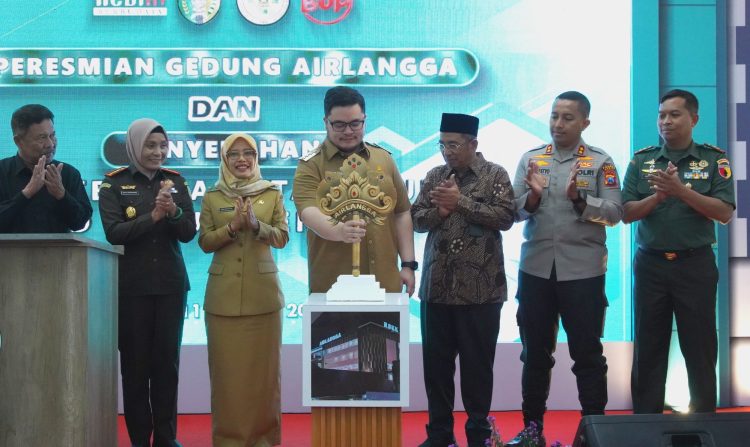 Resmikan Gedung Baru RSKK, Mas Dhito: Harus Diimbangi SDM Melayani