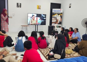 Nobar dan Bedah Film Laskar Pelangi Dipadati Anak-Anak Kediri