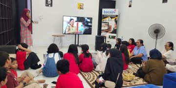 Nobar dan Bedah Film Laskar Pelangi Dipadati Anak-Anak Kediri