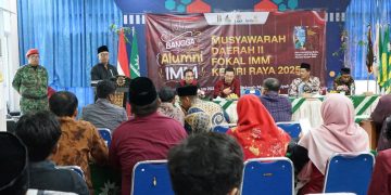 Buka Musda II FOKAL IMM, Gus Qowim: Alumni IMM Harus Jadi Motor Penggerak Pembangunan Kediri Raya. Foto ; Dok. Pemkot Kediri