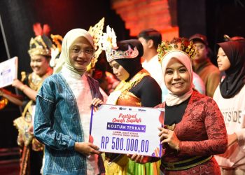Malam Puncak Festival Omah Sawah 2025, Mbak Wali: Kemerdekaan Bukan Hadiah, Tapi Perjuangan, Terus Berkarya Untuk Negeri. Foto : Dok. Pemkot Kediri