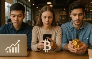 pilihan investasi untuk anak muda kekinian: saham, kripto dan emas