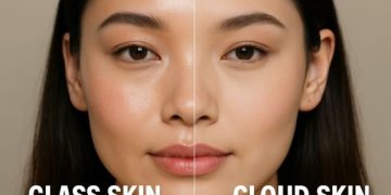 Kecantikan glass skin dan cloud skin asal Korea