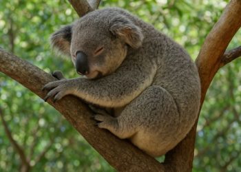 Hewan koala punya kebiasaan unik saat galau