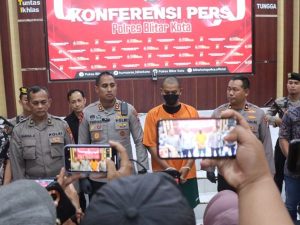 pelaku pembunuhan perempuan yang ditemukan tewas di kos Blitar