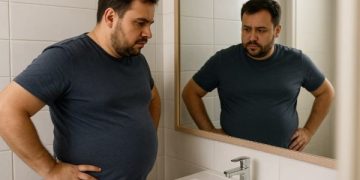 Perut buncit pria bukan simbol kemakmuran