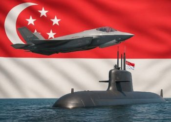 Jet tempur dan kapal selam yang telah dibeli Singapura untuk memperkuat perangkat perang