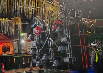 Polres Blitar Kota bubarkan paksa karnaval sound horeg