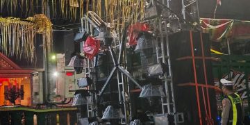 Polres Blitar Kota bubarkan paksa karnaval sound horeg