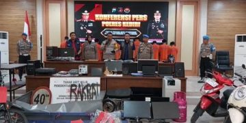 Polisi Tetapkan 28 Tersangka Aksi Kerusuhan di Kabupaten Kediri