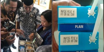Siswa SMPN 2 Jombang Terima Susu Kadaluwarsa dari Program MBG