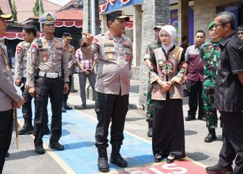 Sambut Kapolda Jatim ke Kota Kediri, Mbak Wali Dorong Kebersamaan Wujudkan Kediri Aman. Foto : Dok. Pemkot Kediri