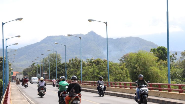 Jembatan Semampir Siap Direhabilitasi. Dishub Kota Kediri Siapkan Rekayasa Lalu lintas dan Pengalihan Arus Lalin