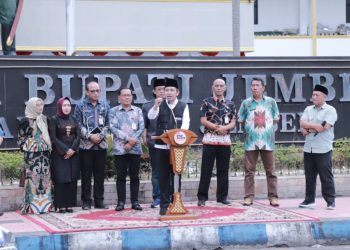 Bupati Jember, Muhammad Fawait bersama forkopimda saat kegiatan Pro Gus'e