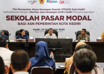 Pemkot Kediri Bersama OJK Gelar Sekolah Pasar Modal, Untuk Tingkatkan Literasi Keuangan ASN