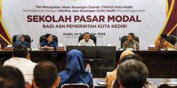 Pemkot Kediri Bersama OJK Gelar Sekolah Pasar Modal, Untuk Tingkatkan Literasi Keuangan ASN. Foto : Dok. Pemkot Kediri