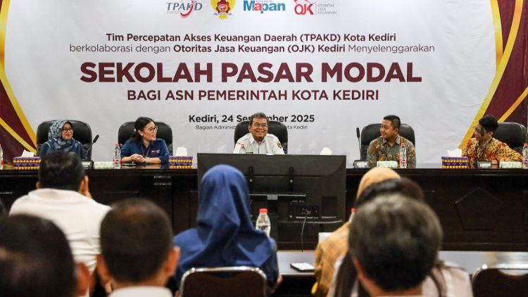 Pemkot Kediri Bersama OJK Gelar Sekolah Pasar Modal, Untuk Tingkatkan Literasi Keuangan ASN
